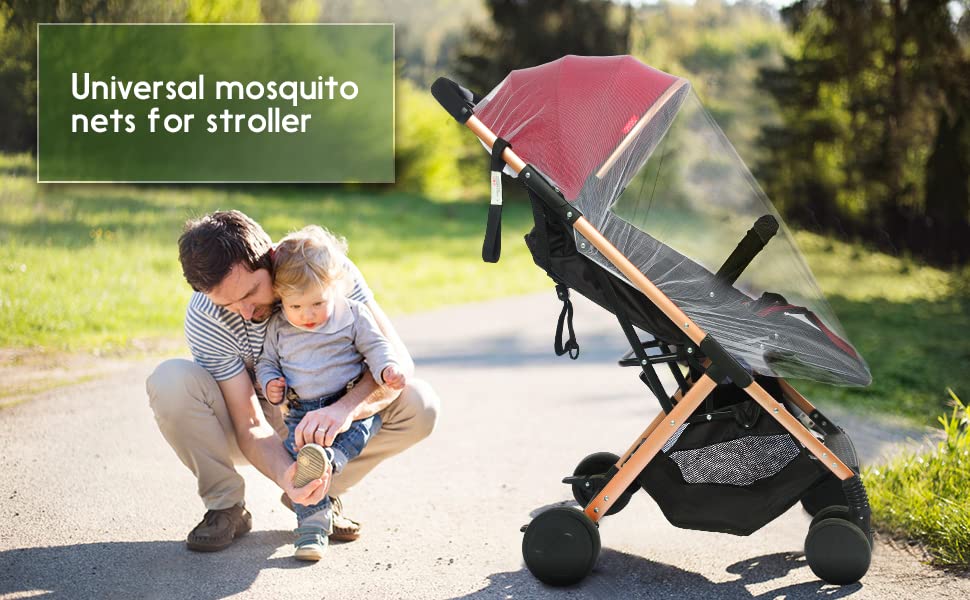 Mosquito Net for Stroller VFyee Durable Baby Stroller Mosquito Net