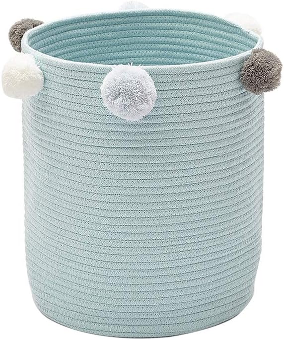 pink storage baskets nursery