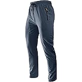 FFEATIANDY Men's Hiking Pants Lightweight Quick Dry Waterproof Breathable Athletic Joggers Track Running Sweatpants
