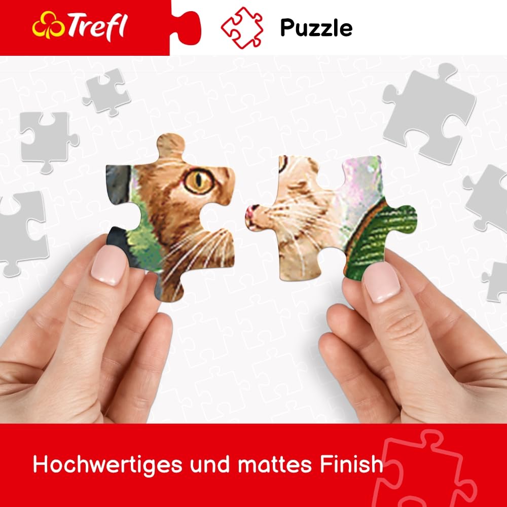 Trefl – Axolotl – 500-teiliges Puzzle – DIY-Puzzle, kreative Unterhaltung, für Erwachsene und Kinder ab 10 Jahren 4