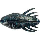 Big Bite Baits 2.5" Best Skipper Ever / 8 Pack/Black &amp; Blue