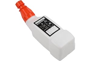 Fuel & Oil Mixing Bottle Container 1L for 2-Stroke Garden Equipment, Compatible with Brushcutters and Chainsaws, Precise 50:1