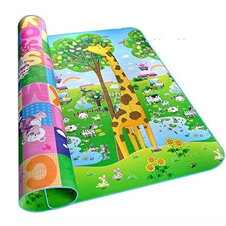 Gion Waterproof Anti-Skid Double Sided Baby Play & Crawl Mat Children Room Decorated Floor Rugs