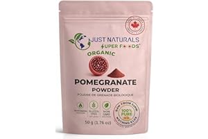 Just Naturals Superfoods Pomegranate Powder,| Raw & Pure | Gently Dehydrated | No Added Sugar, No Preservatives, No Sulphites
