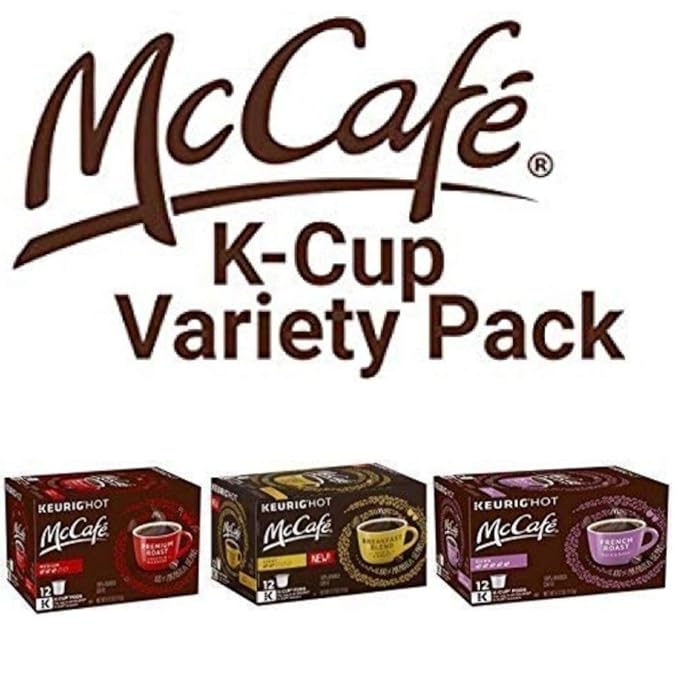 McCafé Coffee KCup Variety Sampler (Total of 36 Single