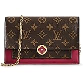 WHAT GOES AROUND COMES AROUND Women's Pre-Loved Louis Vuitton Monogram Flore Chain Wallet, Purple, One Size
