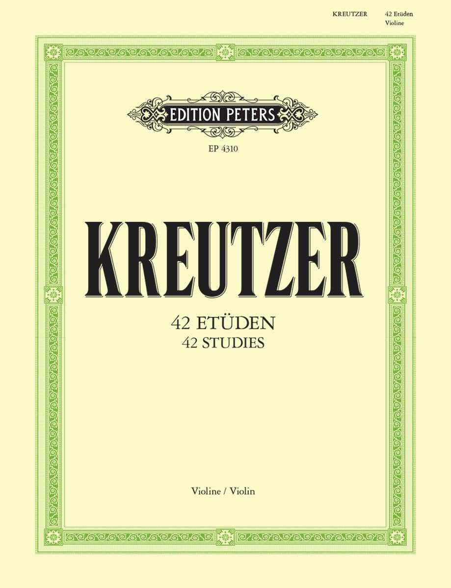 Kreutzer: 42 Etudes (Caprices) for Violin (EP4310): für Violine Solo