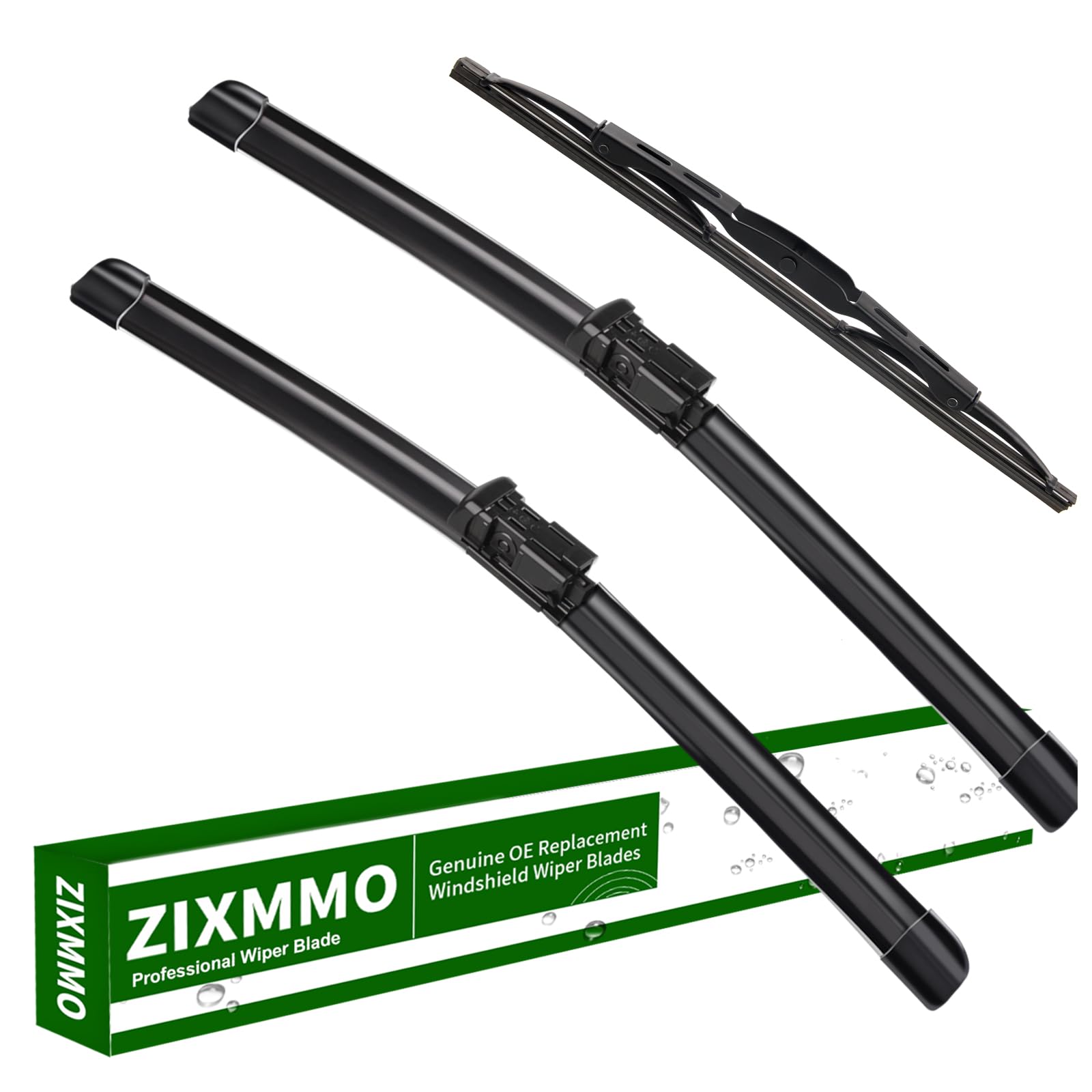 3 Factory Wiper Blades Replacement for Cadillac SRX