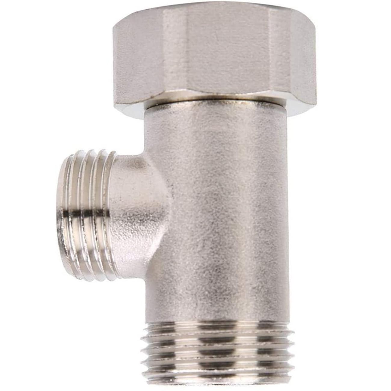 Toilet Bowl Cleaner Faucet Copper Tee Fitting T-Fitting for Bathtub Bidet Sprayer Shower Fitting Point Copper Tee Pipe