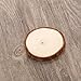 NUOLUX Wood Slices Wood Disc Log Slices for DIY Crafts Wedding Centerpieces 7-9CM 10pcs