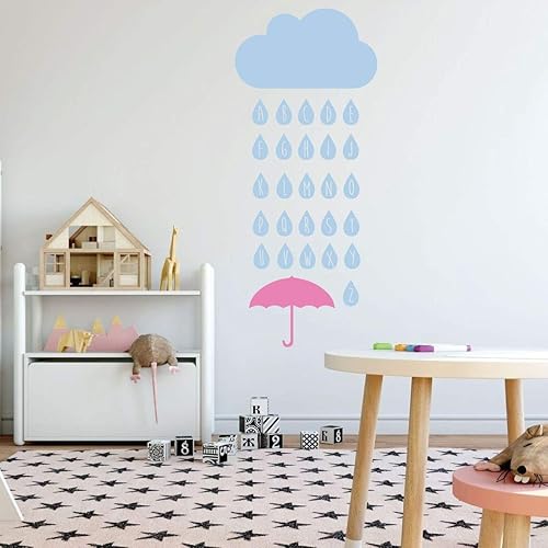 alphabet decoration for nursery