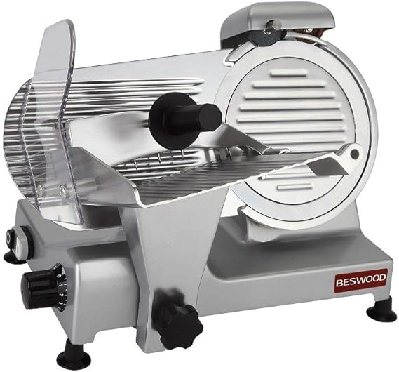 BESWOOD 9" Premium Chromiumplated Carbon Steel Blade Electric Deli