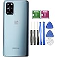 ubrokeifixit for OnePlus 8T Housing Rear Panel Back Glass Door Cover Replacement for OnePlus 8T 6.55"(NOT for 8 6.55",NOT for 8 Pro 6.78") (8T 6.55"/Silver)