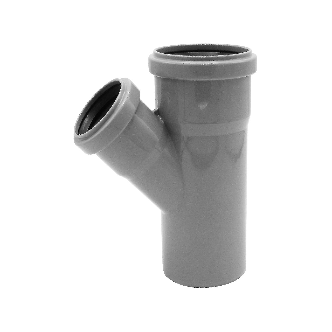 East Village Hot Water Pipe Abfuss Tube Htea Junction Steel Grey RAL 7037