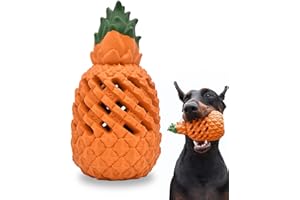 PETOPIA Dog Toys for Aggressive Chewers,Pineapple Dog Chew Toys,Indestructible Dog Toys for Aggressive Chewers,Tough Durable 