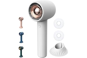 KENSUKA Handheld Fan with Aromatherapy HA1, Portable Hand Held Fan with 2000aMh USB Rechargeable Battery, 3 Speed Adjustable,