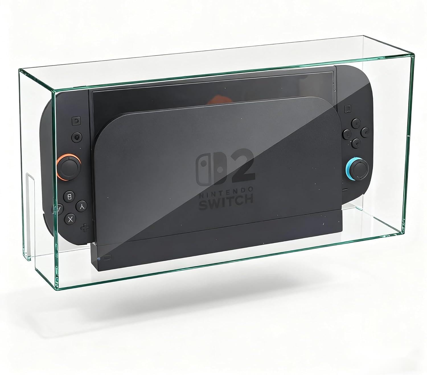 Transparent Dust Cover for Nintendo Switch 2/ Switch/Switch OLED Charging Dock - Anti-Scratch Waterproof Clear Protective Sleeve Display Guard