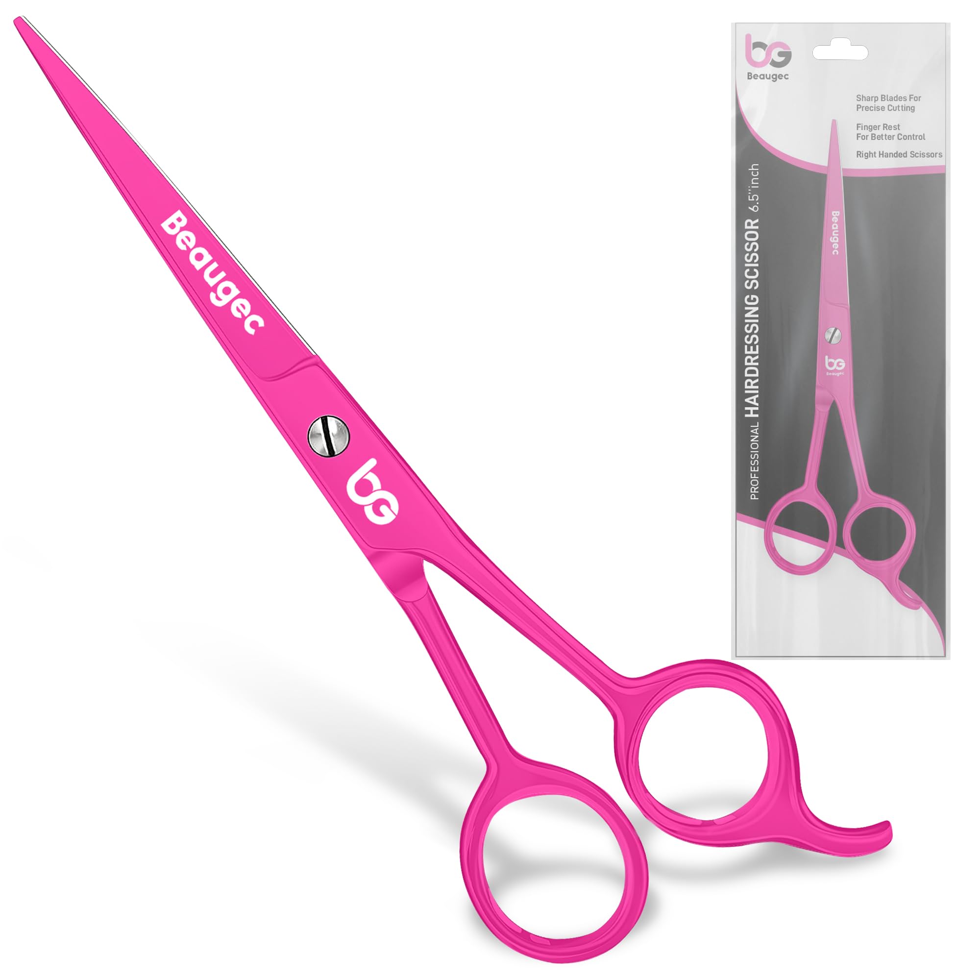 Professional Hairdressing Scissors 6.5" inch Barber Hair Scissor for Hairdressers Shears, Hair Cutting Shear for Salon & Kids