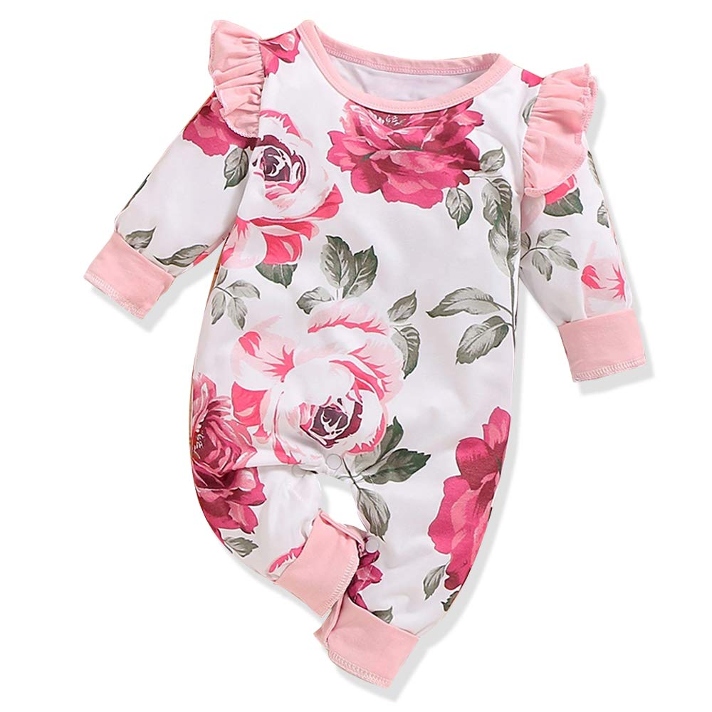 footless romper baby girl