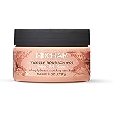 MIX:BAR Vanilla Bourbon Buttery Body Cream for Women, Hydrating & Moisturizing, Shea + Cocoa Butter, Jojoba + Avocado Oil, Paraben Free, Vegan, 8oz