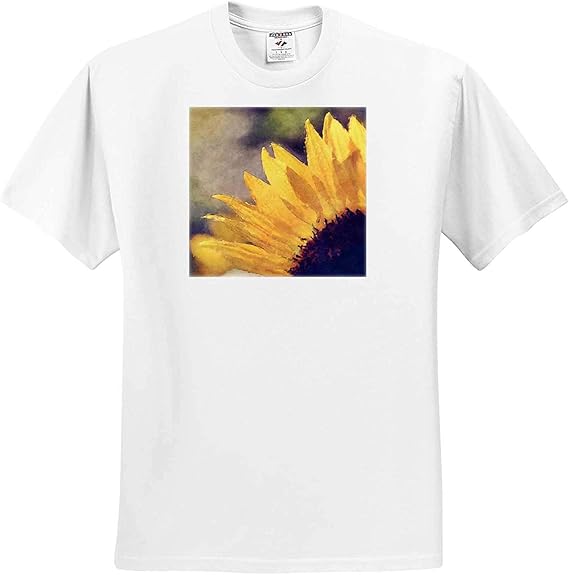 Amazon Co Jp Uta Naumann水彩画イラストフラワーズヒマワリ花夏の水彩画イラストtシャツ 服 ファッション小物