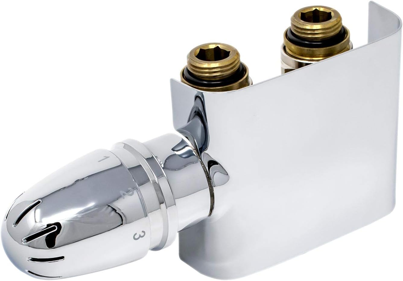 Schulte Design-Heizkörper Milano, 180x60 Cm, 1070 Watt - Weißer Badheizkörper Mit Mittelanschluss