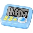 dretec pomodoro Timer, Productivity Timer, for Studying, for exam, Large Display, Large Button, Blue