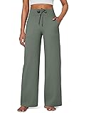 G4Free Wide Leg Yoga Pants with Pockets for Women