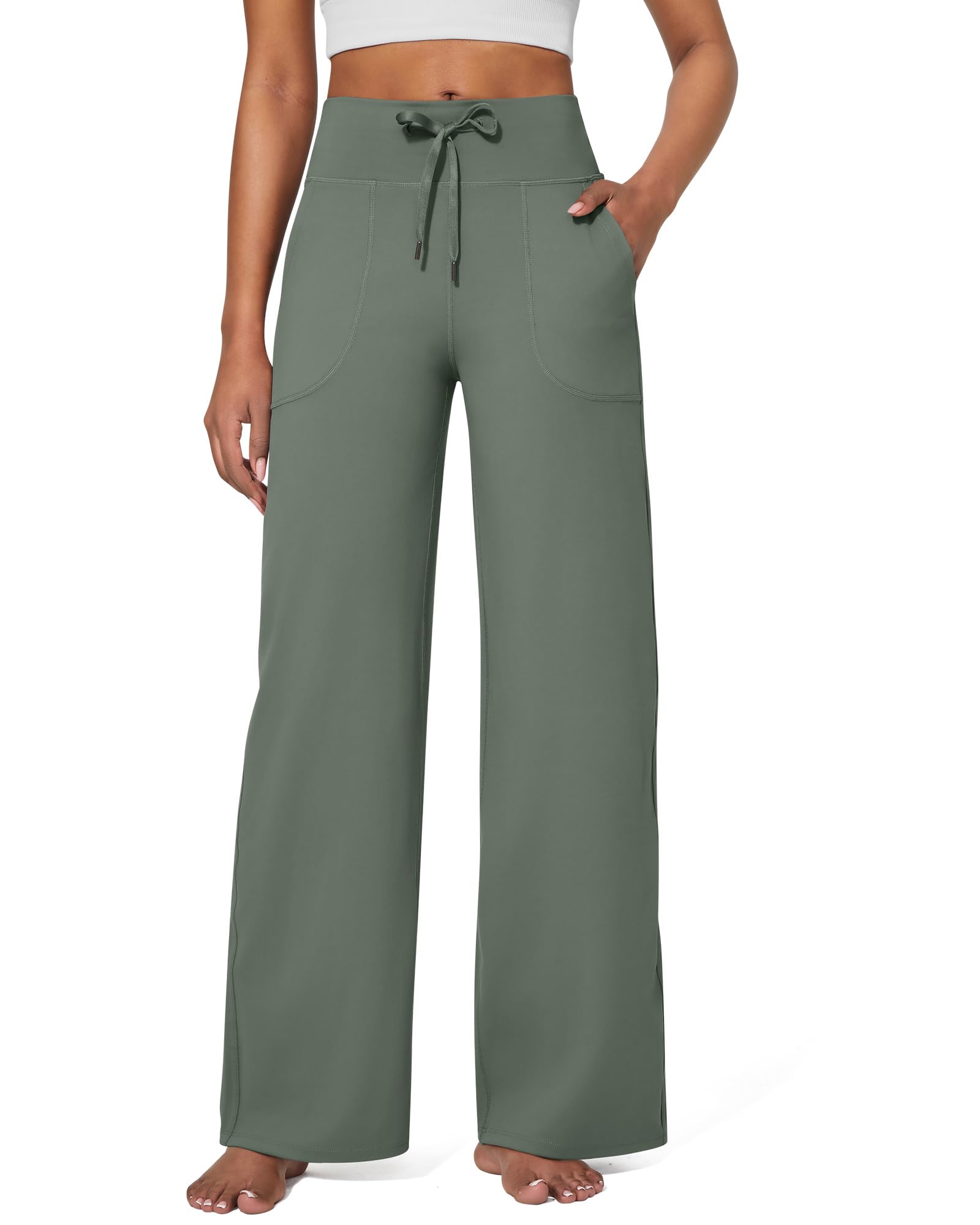 G4Free Wide Leg Sweatpants Women High Waist Yoga
