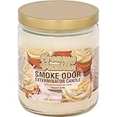 Odor Exterminator Candle Creamy Vanilla 13once by Smokers Candle