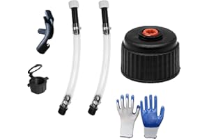 LAGWIUY Racing Fuel Filler Jug Hose and Cap Kit for Racing Fuel Jug 5.5 Gallon Cap, Gas Can Hose with Bender