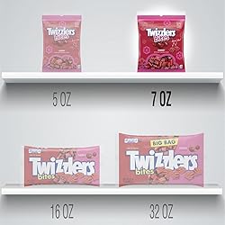 TWIZZLERS Bites, Cherry Flavored Licorice Candy