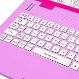 LEXIBOOK Barbie Educational Laptop English Spanish 124 Activities Pink JC598BBi2 view 4