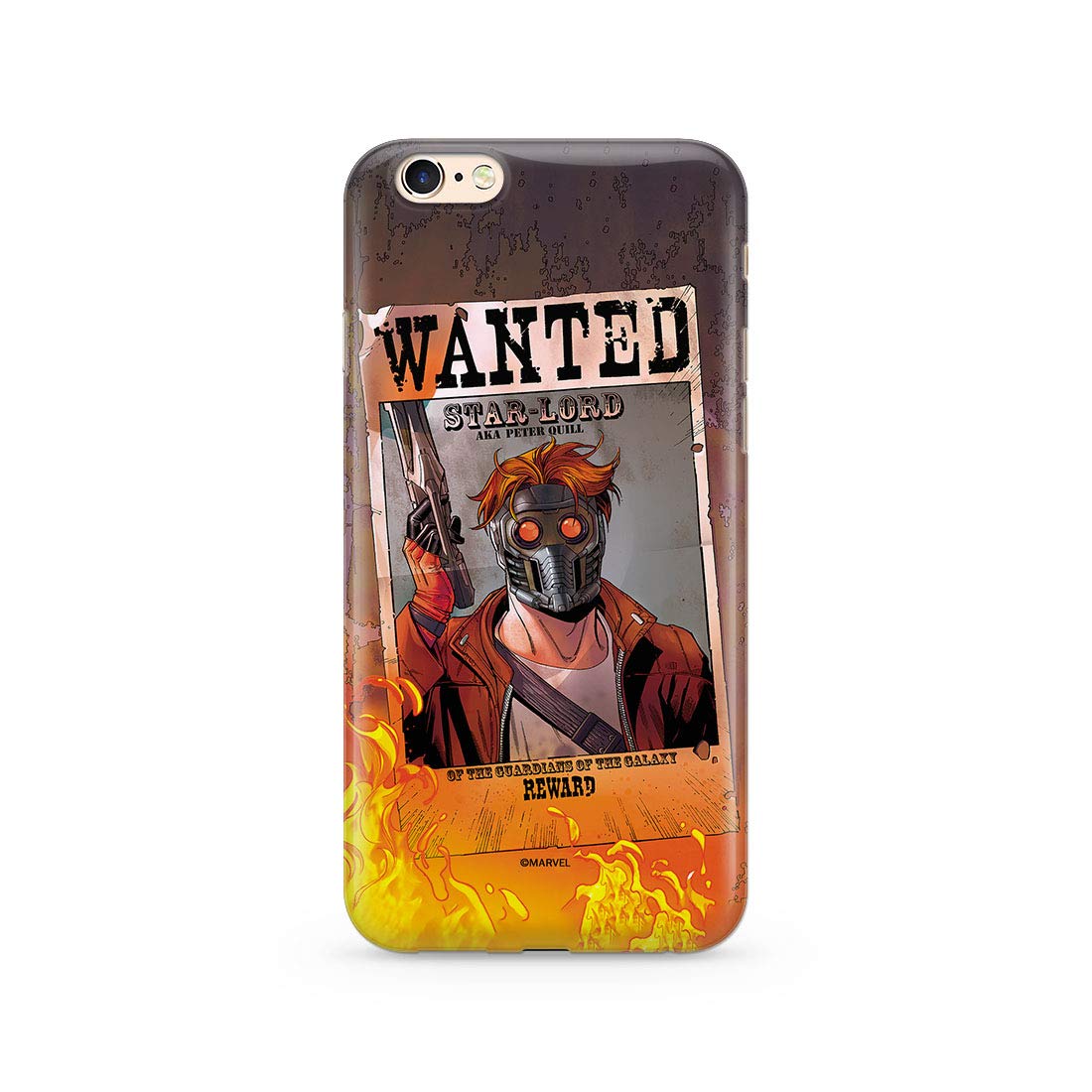 ERT GROUP mobile phone case for Apple Iphone 6 PLUS original and officially Licensed Marvel pattern Star Lord 001 optimally adapted to the shape of the mobile phone, case made of TPU