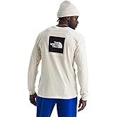 THE NORTH FACE Men's Core Box Long Sleeve NSE Tee | T-shirt With Ribbed Collar & Cuffs for Durability