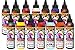 Unicorn SPiT Gel Stain & Glaze in One - 14 COMPLETE Paint Collection- 4oz - Includes New Colors