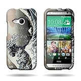 HTC One Remix / HTC One Mini 2 Case, By CoverON®Design Protector Hard Cover Case - Retail Packaging - The Great Wave Off Kanagawa