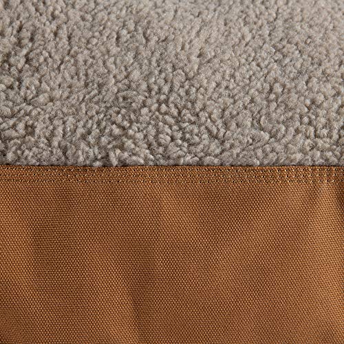 Carhartt Firm Duck Dog Bed, Durable Canvas Pet Bed with WaterRepellent