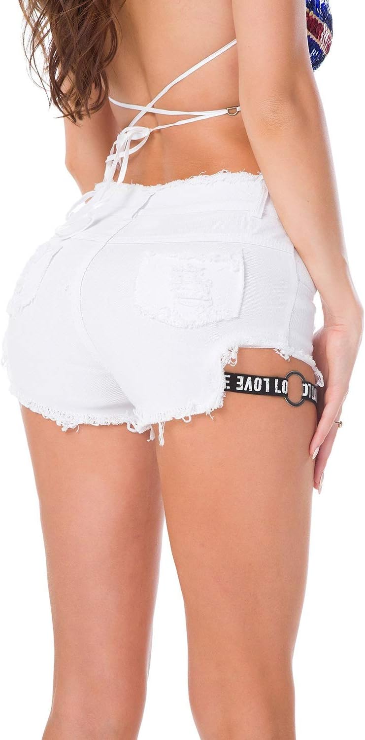 ladies skinny shorts