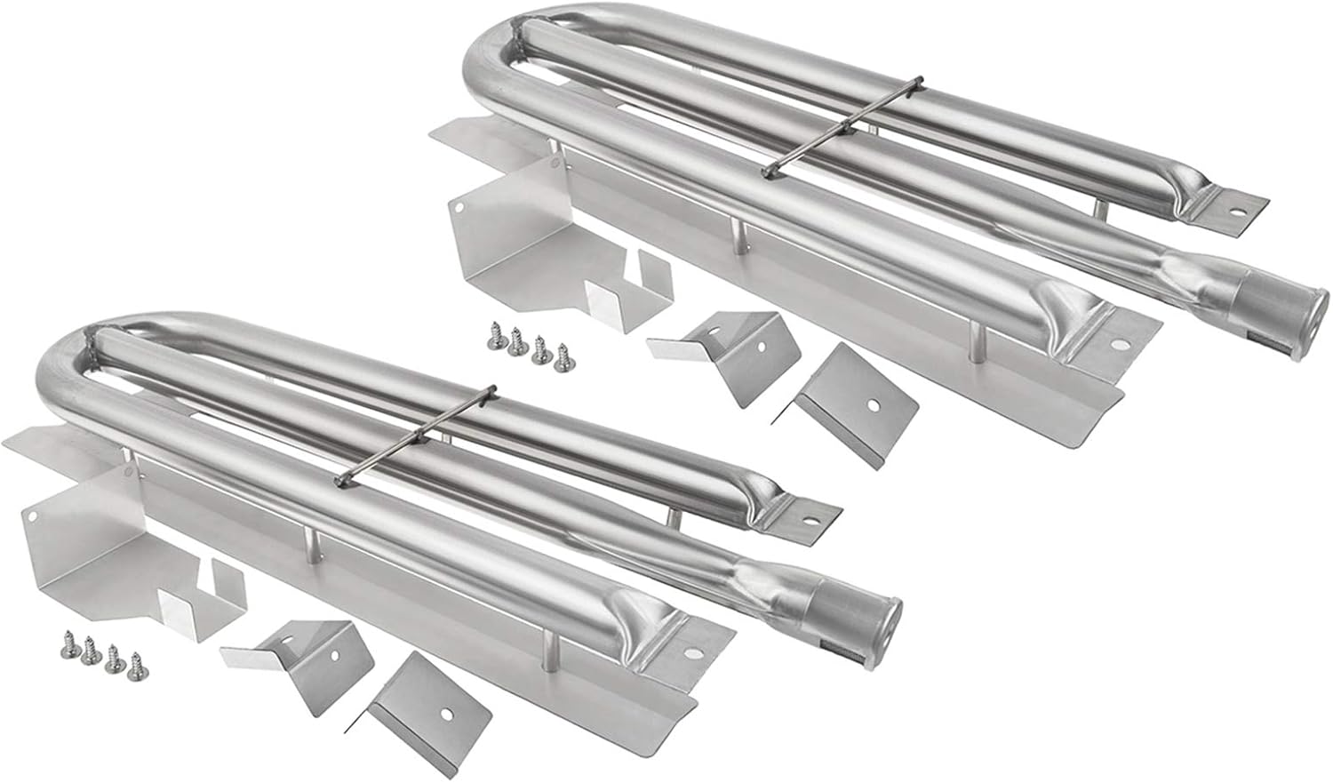 PETKAO 21 7/8" x 6 1/8" Stainless Steel Viking Grill Burner Replacement for Viking 316-911, VGBQ 30, VGBQ 41, VGBQ 53 in T Series, VGBQ030-2T, VGBQ300-2RT/E, VGBQ3002RE, VGBQ3002RE1, VGBQ3002RT, 2PCS : Garden & Outdoor
