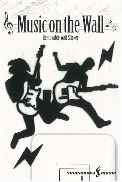 Amazon 島村楽器 Music On The Wall ギタージャンプ ウォールステッカー Shimamuramusic アクセサリ 楽器