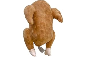 Midlee Roasted Thanksgiving Turkey Plush Dog Toy (Large)