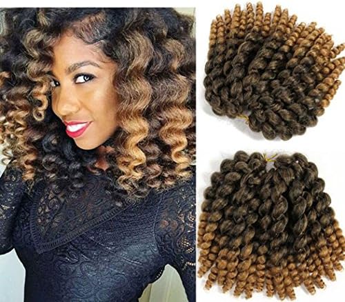 6 packs 2X Ringlet Wand Curl crochet braids jumpy wand curl jamaican bounce twist African Collection braiding hair 22 roots/1pack Synthetic Hair