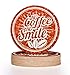 Solo Bistro 24 oz Hot Paper Coffee Cup Bundle - Cup, Lid, Stir Stick, and Coaster by Andaman (Set of 100 Cups)