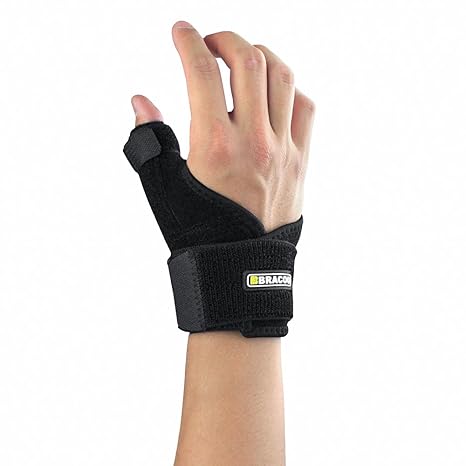 Bracoo Tp30 Tutore Pollice E Polso Destro E Sinistro Con Rinforzo Interno Stabilizzatore Supporto Con Neoprene Traspirante Sindrome De Quervain