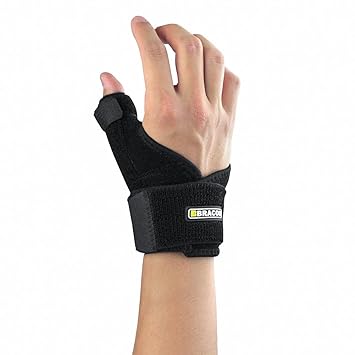 BRACOO reversible Daumenbandage | Passt rechts & links | Daumenumfang bis 6 cm | Daumenschiene bei Sehnenentzündung & Kapselv