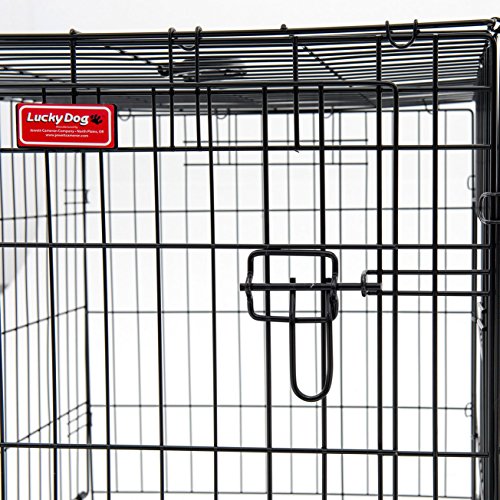 Lucky Dog 2 Door Dog Kennel (24-inch) - Thumbnail 2