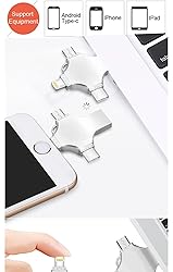 USB Flash Drive Photo Stick 64GB - 4 in 1 USB 3.0