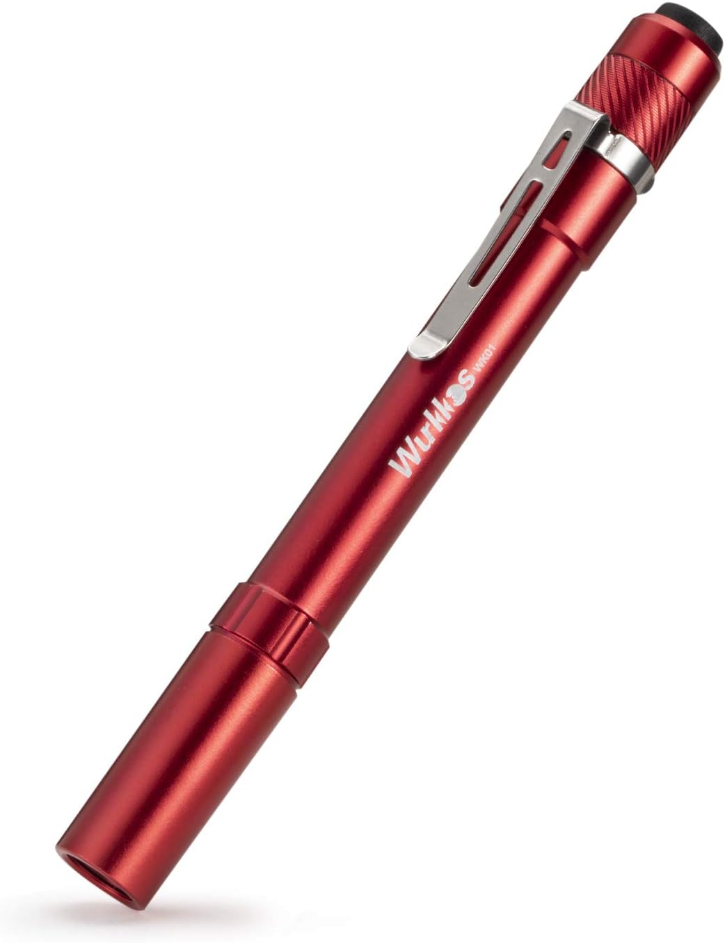 Wurkkos LED Pen Light Flashlight, Zoomable, Small EDC 240 Lumens Penlight for Inspection, Repair, Camping.Medica. IPX68 Water-Resistant, 3 Modes (High, Low, Strobe) …