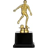 STOBOK Golden Award Trophy Cup for Kids 6.1 Inch Plastic Trophies Winning Prizes Soccer Trophy Cups for Kids Adults School Cl